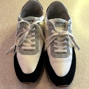 J Crew Sneaker Suede Canvas Sz 6